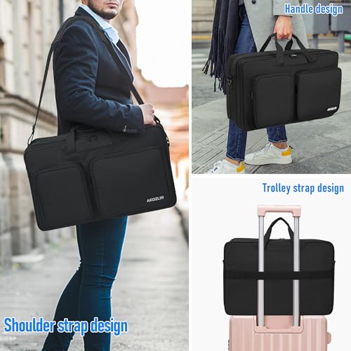 AKOZLIN Multi-layer Controller Gig Bag Padded Mixer Carry Case Fit For Pioneer DDJ FLX4 DJ Lite SB 2 3 SB2 SB3 DJ 400 RB Controller Travel Bag - Image 5