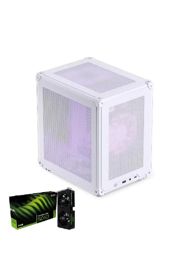 iDEALS mini GAMING PC (CORE I7 + RTX 5060 8GB GRAPHICS | 32GB RAM | 512GB NVME/SATA SSD | WINDOWS 11 | WIFI BT READY - Image 1