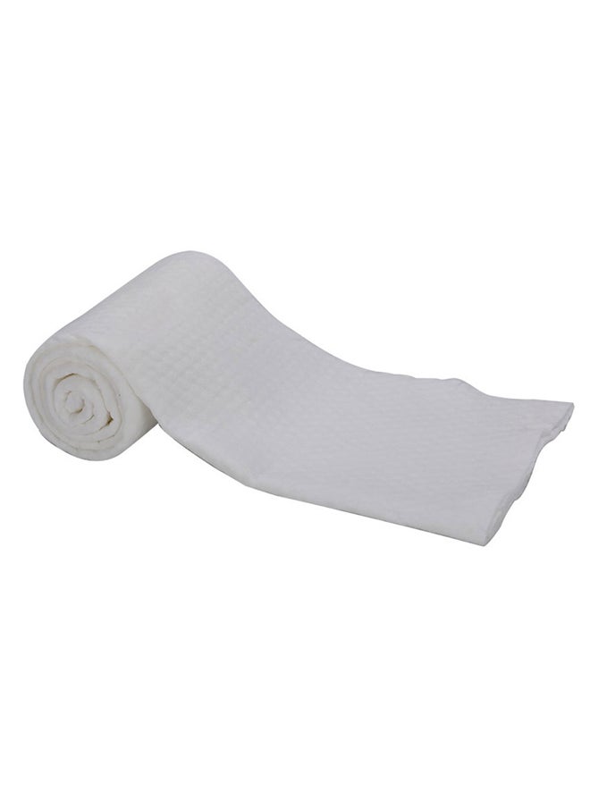 AL SANIDI WooL compressed Towel, Towel for the kitchen and trips, White, Size 50*100 Cm  - Image 1