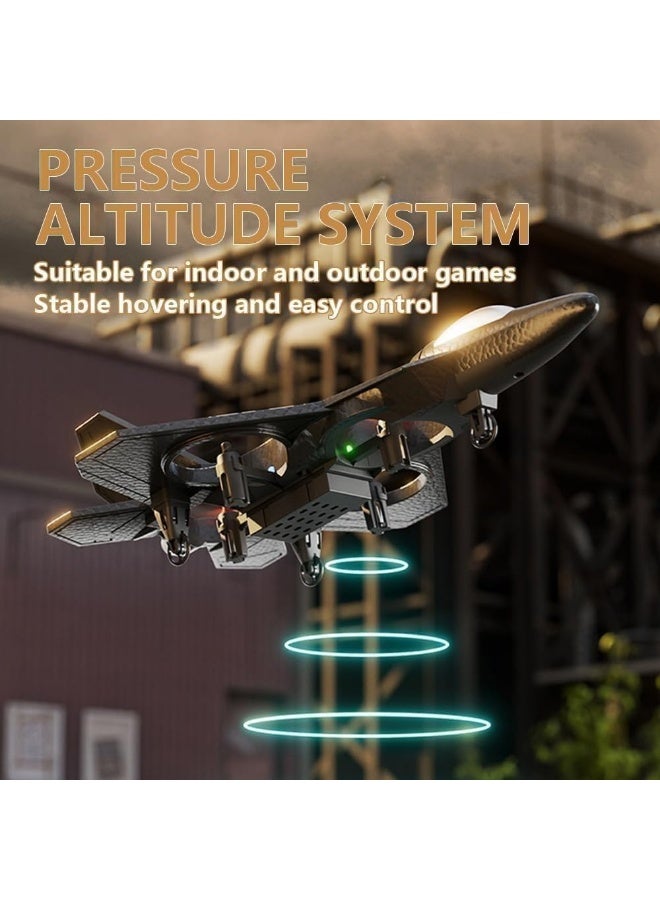 Meetion 2.4GHz Remote Controlled L0712 RC Aeroplane with LED Lights, 80m Range, USB Charging,Ideal for Beginners, Children, and Adults, Indoor/Outdoor Flying Toy - Image 5