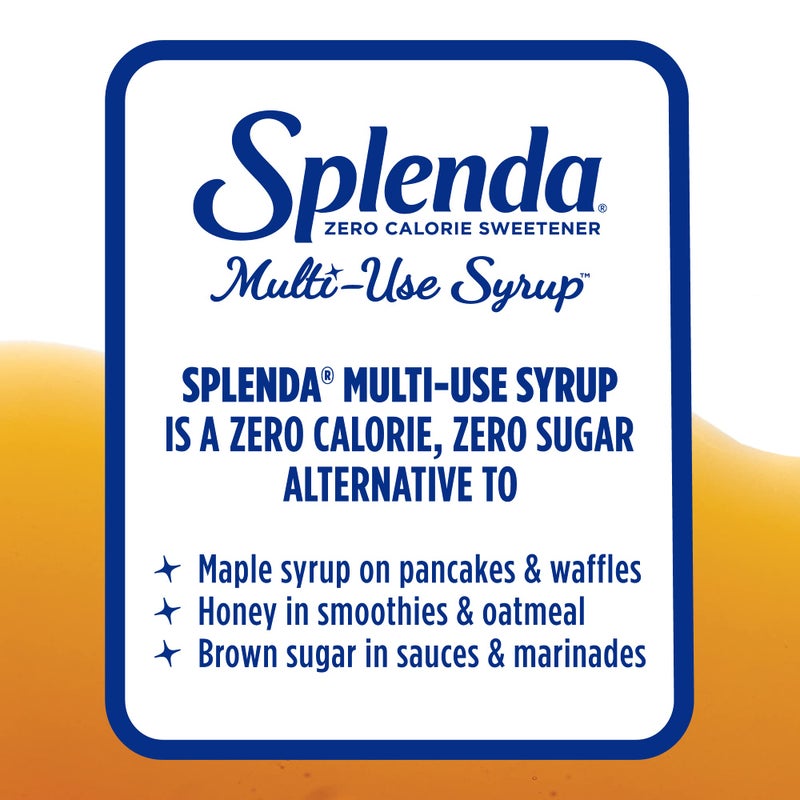 Splenda Multi-Use Allulose Syrup, Zero Calorie, Sugar Free Substitute for Maple Syrup, Honey, Agave and Brown Sugar, 8oz Bottle - Image 2