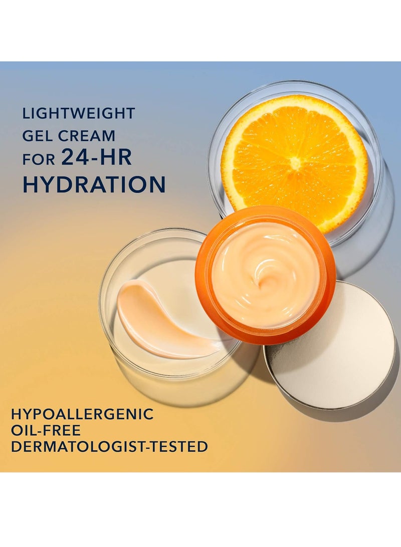 RoC Multi Correxion Revive + Glow 10% Vitamin C Blend Face Moisturizer, Anti-Aging Gel Cream for Instant Glow, Hypo-Allegenic & Oil-Free Skin Care, 1.7 Ounces  - Image 4