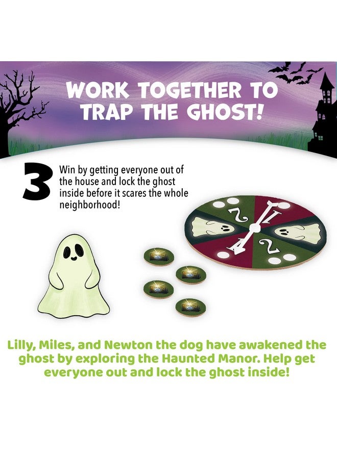 Peaceable Kingdom Ghost in The Attic - Cooperative Board Game for Family Game Night - Unique Glow-in-The-Dark Board Game - Great for Kids Ages 5 & Up - Image 4