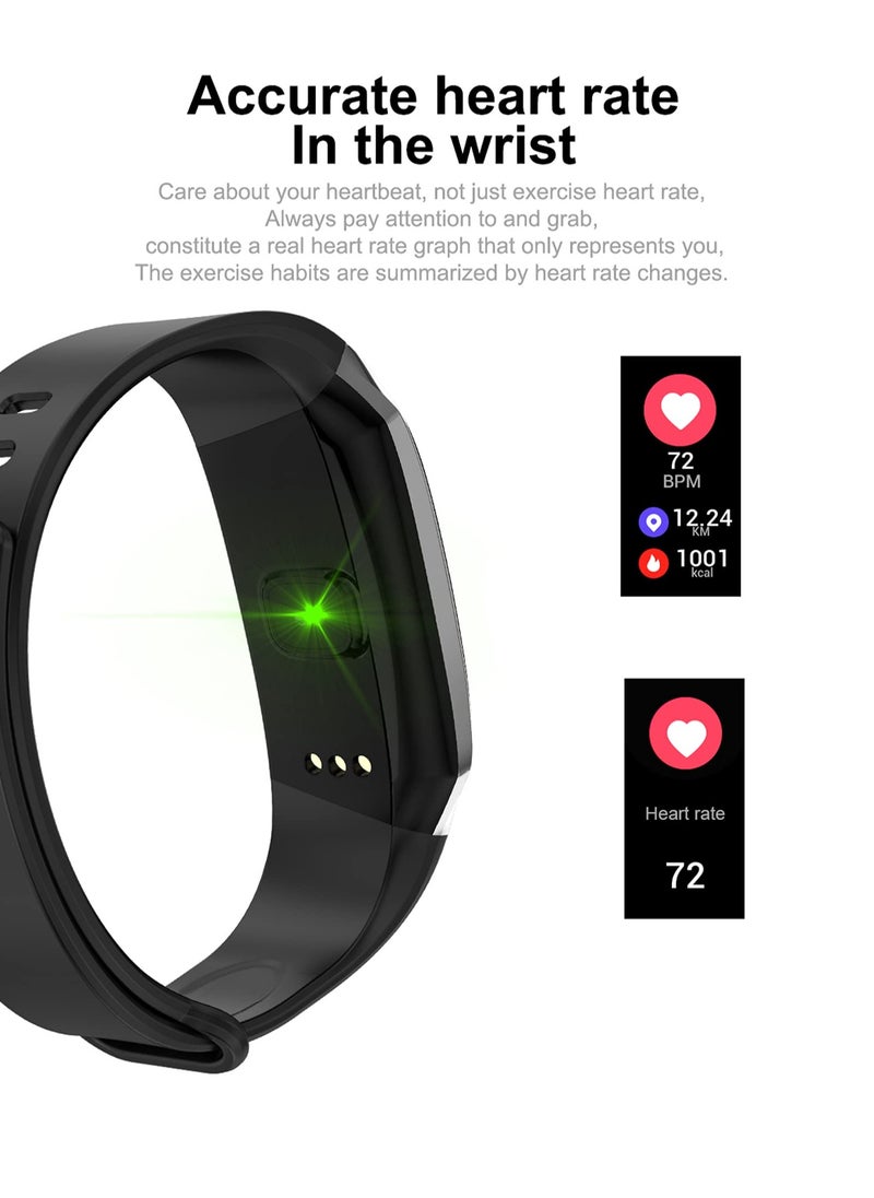 Generic - Fitness Tracker Smart Watch with Pressure and Heart Rate Monitor, IP67 Waterproof, Calorie Counter and Pedometer for Android and iOS Users - Image 1