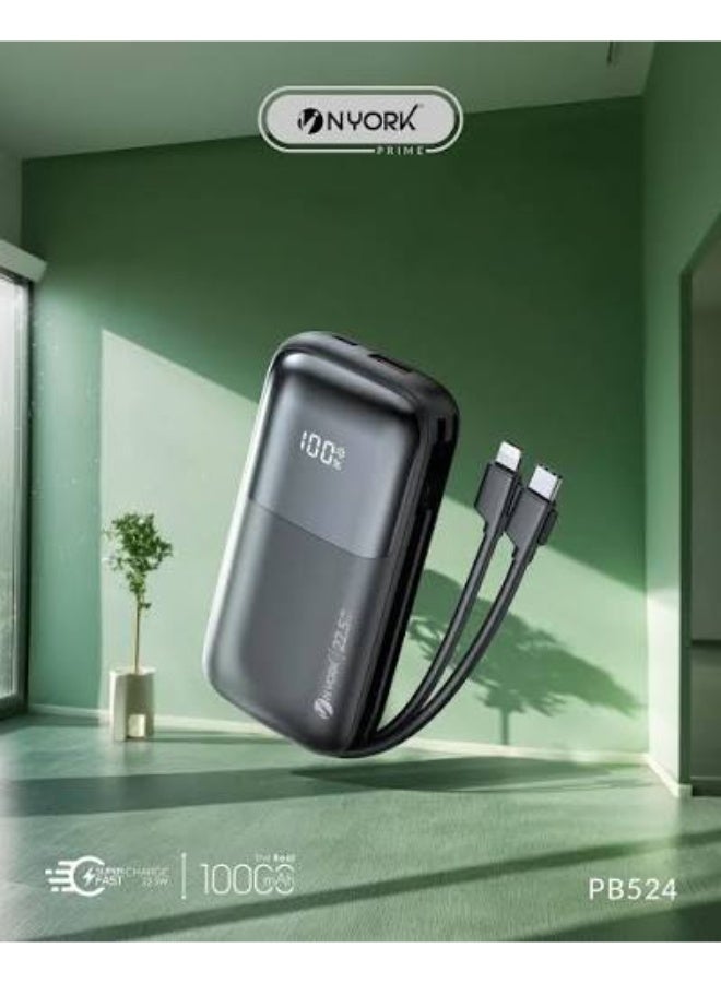 NYORK Power Bank – 10000 MAH - Fast Charging | Prime Series (Model: PB524) NYORK - Image 3