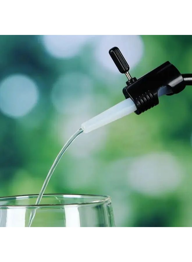 Pour Over Kettle With Drip Spout And Silicone Water Control Valve 1pc - Image 1