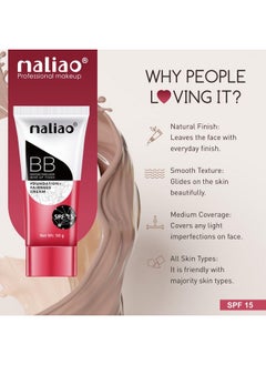 maliao Bb Foundation + Fairness Cream - Instant Fair Look (02) | Full Coverage | Matte Finish  - Image 4