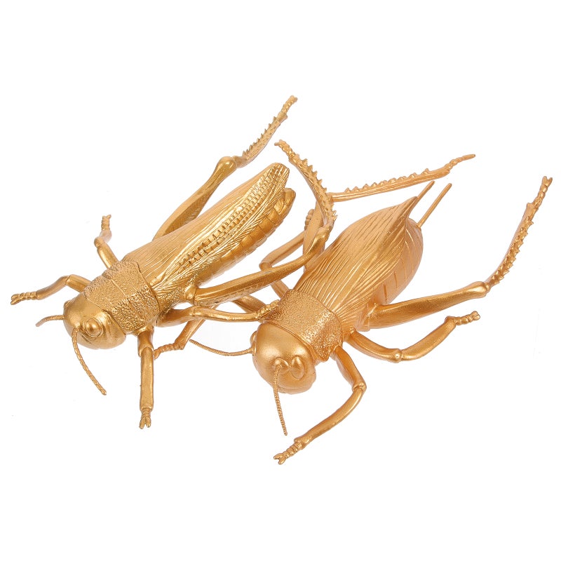 2pcs Simulation Insects Decorations Decorative Insects Statues Small Insects Decors for Table - Image 1