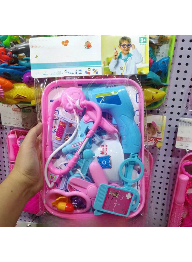 Children's Playhouse Toy Kitchen Girl's Shopping Cart Vegetable Cut Watch Baby Cut Fruit Boy's Combination Set-Specifications:6018-A  - Image 5