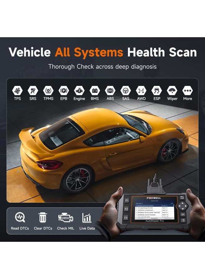 Foxwell NT624 Elite Automotive OBD2 Scanner Full-System Car Code Reader Diagnostic Scan Tool with Oil Light Reset and EPB Service Functions (2019 Latest Version) Warranty 2 Years. - Image 4