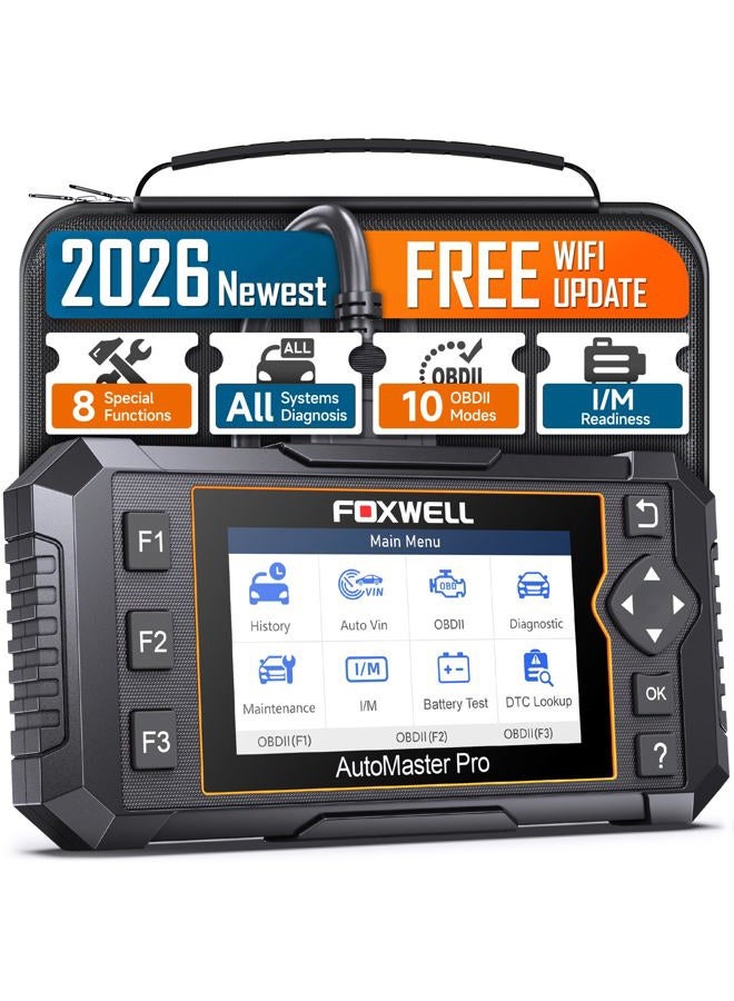 Foxwell NT624 Elite Automotive OBD2 Scanner Full-System Car Code Reader Diagnostic Scan Tool with Oil Light Reset and EPB Service Functions (2019 Latest Version) Warranty 2 Years. - Image 1