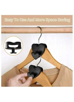 Generic R&J Space Saving Hanger Extender Closet Organizer - Ultra Premium Hanger Hooks Triple Closet Space 12 PC Value Pack -Clothes Hanger Connector Hooks  - Image 5