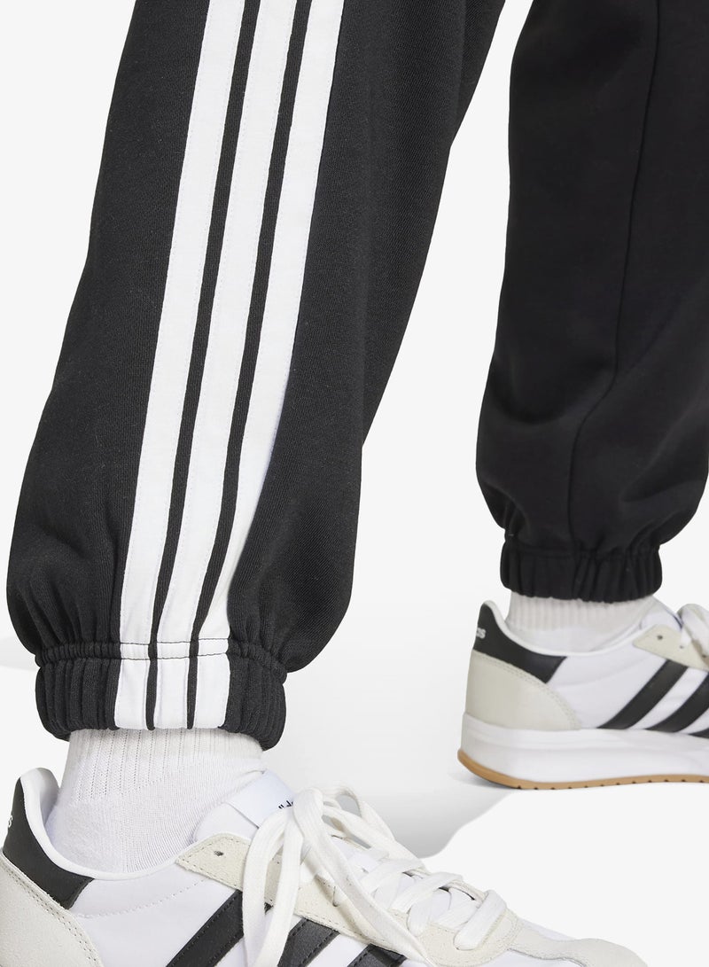 Adidas 3-Stripes Fleece Sweatpants - Image 4