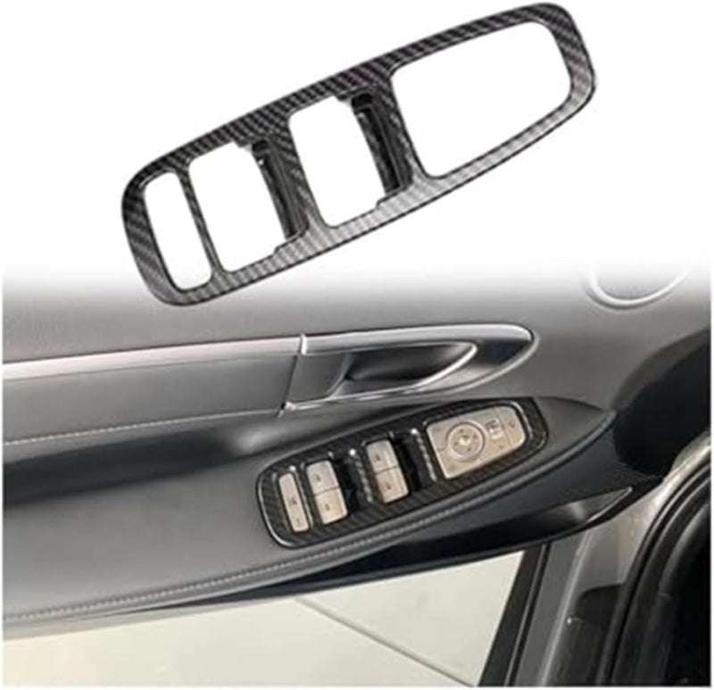 Yurefax غطاء تريم لوحة مفاتيح رفع النوافذ لذراع الراحة من يوريفكس لهيونداي سوناتا DN8 - Image 4