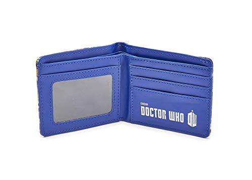 Underground Toys Doctor Who Bi-Fold Wallet Van Gogh Exploding TARDIS - Vinyl Men's Novelty Pocket Storage With Billfold, Card Slots & Clear ID Display - Features Bold Iconic Artwork Design - Bigger on the Inside! - Image 4