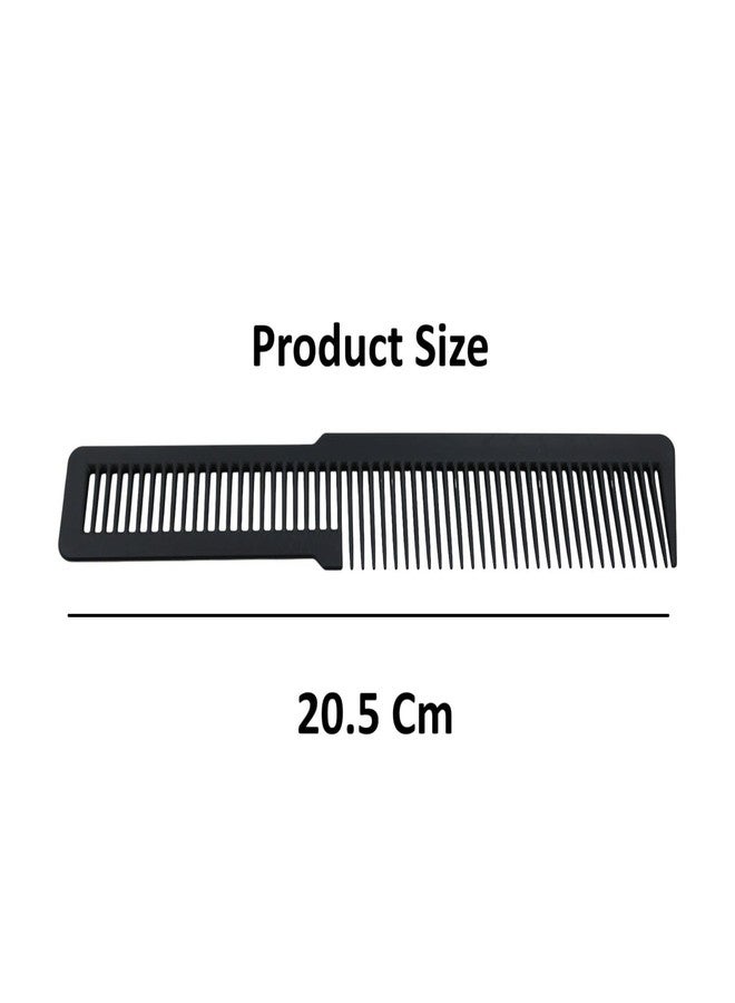Bigwheels Set Of 2 Hair Cutting Carbon Fiber Antistatic (Model No 06940) Barber Comb - Image 3