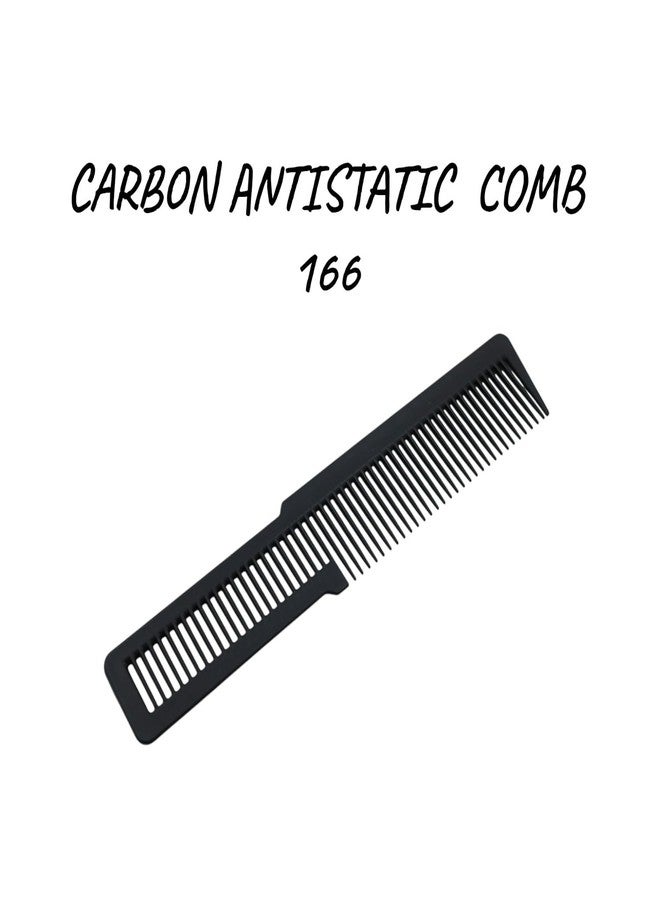 Bigwheels Set Of 2 Hair Cutting Carbon Fiber Antistatic (Model No 06940) Barber Comb - Image 4