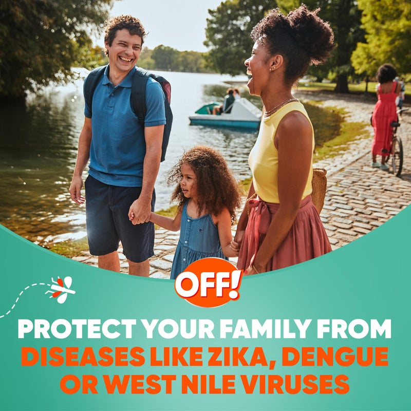 OFF! FamilyCare Insect & Mosquito Repellent Aerosol, Smooth and Dry Formula Bug Spray, Provides up to 6 Hours of Protection, 4 oz - Image 5