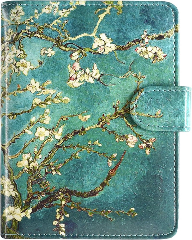ACdream Passport and Vaccine Card Holder Combo, Cover Case with CDC Vaccination Card Slot, Leather Travel Documents Organizer Protector, with RFID Blocking, for Women and Men, Almond Blossom - Image 1