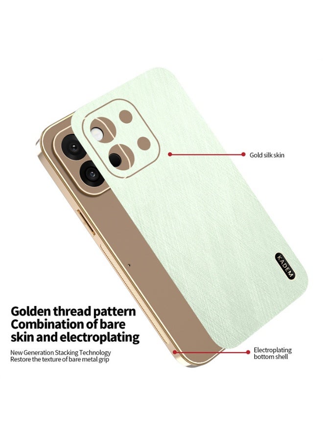 general Silicone Cases for OnePlus Nord 5 Cover, Slim Soft TPU Shockproof Phone Protective Shell Luxury Electroplated Silk Bamboo Pattern Wireless Charging - Image 4