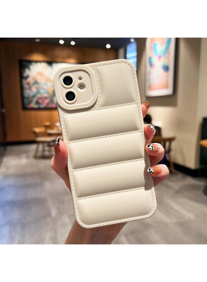 Zaboon Case For iPhone 12 Eiderdown Airbag Frosted TPU Phone Case - Image 1