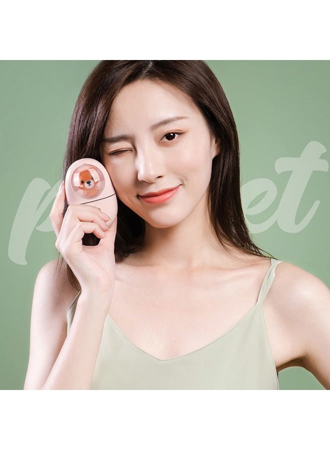 TOPINCN Facial Mist Sprayer, Cute Animal Mini Face Steamer Portable Facial Mist Sprayer Facial Steamer for Travelling 35ml 500mah () - Image 4