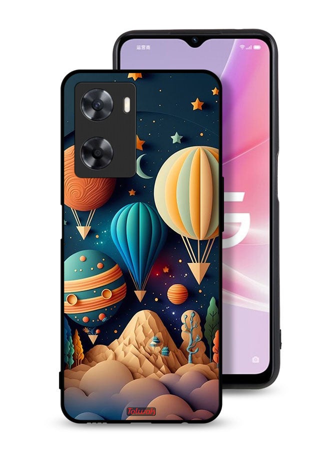 Tolwak Oppo A77s Protective Case Cover Perrashut Art - Image 1