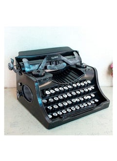 KASTWAVE Typewriter Model, Vintage Classic Decoration Antique Typewriter for Home/Office/Study Room Desk, Unable to Type Words, Shoot Movie Props, Black  - Image 1