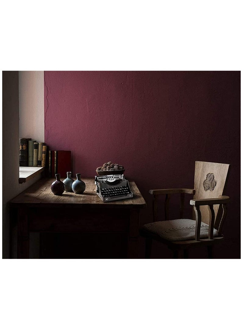KASTWAVE Typewriter Model, Vintage Classic Decoration Antique Typewriter for Home/Office/Study Room Desk, Unable to Type Words, Shoot Movie Props, Black  - Image 3