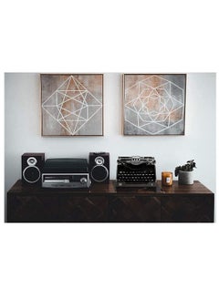 KASTWAVE Typewriter Model, Vintage Classic Decoration Antique Typewriter for Home/Office/Study Room Desk, Unable to Type Words, Shoot Movie Props, Black  - Image 4