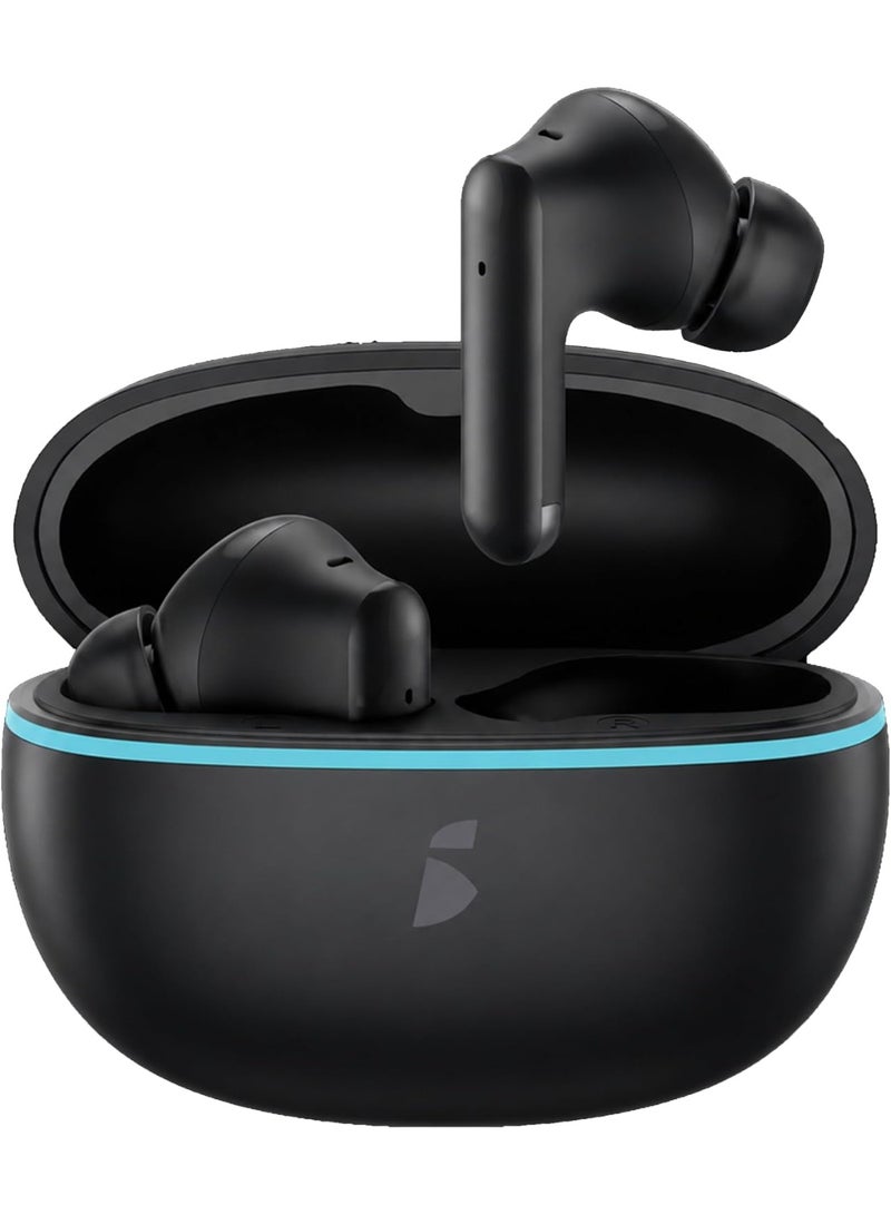 Itel BudsAce New In-Ear Bluetooth 6 Headphones - Aether Black Aether Black - Image 1