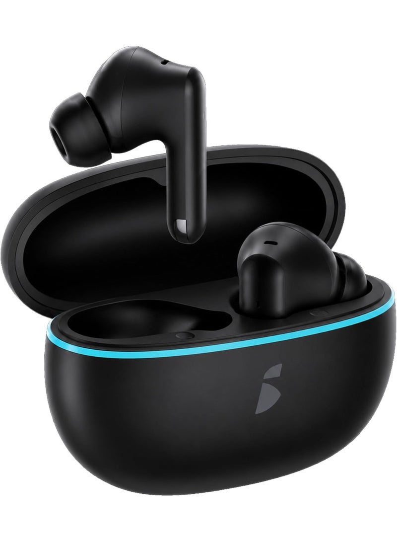 Itel BudsAce New In-Ear Bluetooth 6 Headphones - Aether Black Aether Black - Image 4