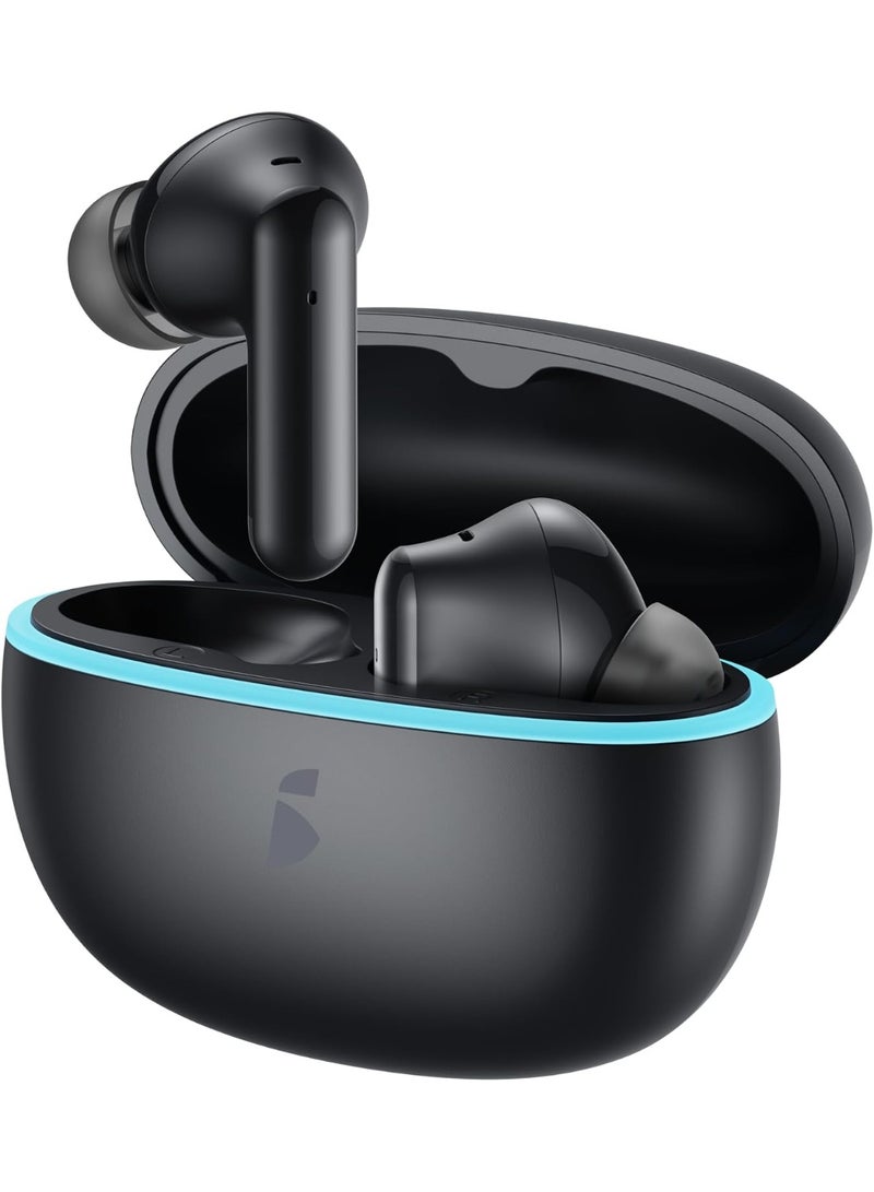Itel BudsAce New In-Ear Bluetooth 6 Headphones - Aether Black Aether Black - Image 2