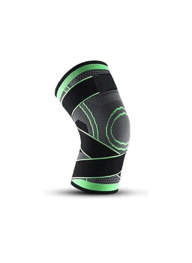 Knee Support Brace for Men & Women – 3D Weaving Compression Knee Pad with Adjustable Strap for Arthritis, Joint Pain Relief, Tendonitis & Sports Recovery – Breathable Elastic Knee Sleeve for Running, Walking, Gym & Daily Support - Image 1