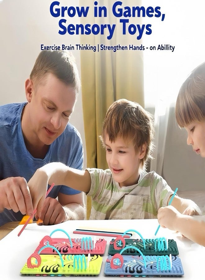 Xesakesi Christmas Stocking Stuffer 2 Packs Sensory Fidget Toys for Kids Toddler Boys,Sensory Activity Board for Stress Anxiety Autistic ADHD, Calm Down Stress, Anxiety for Kids - Image 3