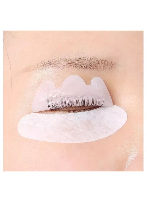 Eyelash Silicone Pads | Soft and Comfortable Eye Lash Perm Pads | Easy to Use Eyelash Lifting Silicone Pad with 5 Different Sizes 10pcs GJD12