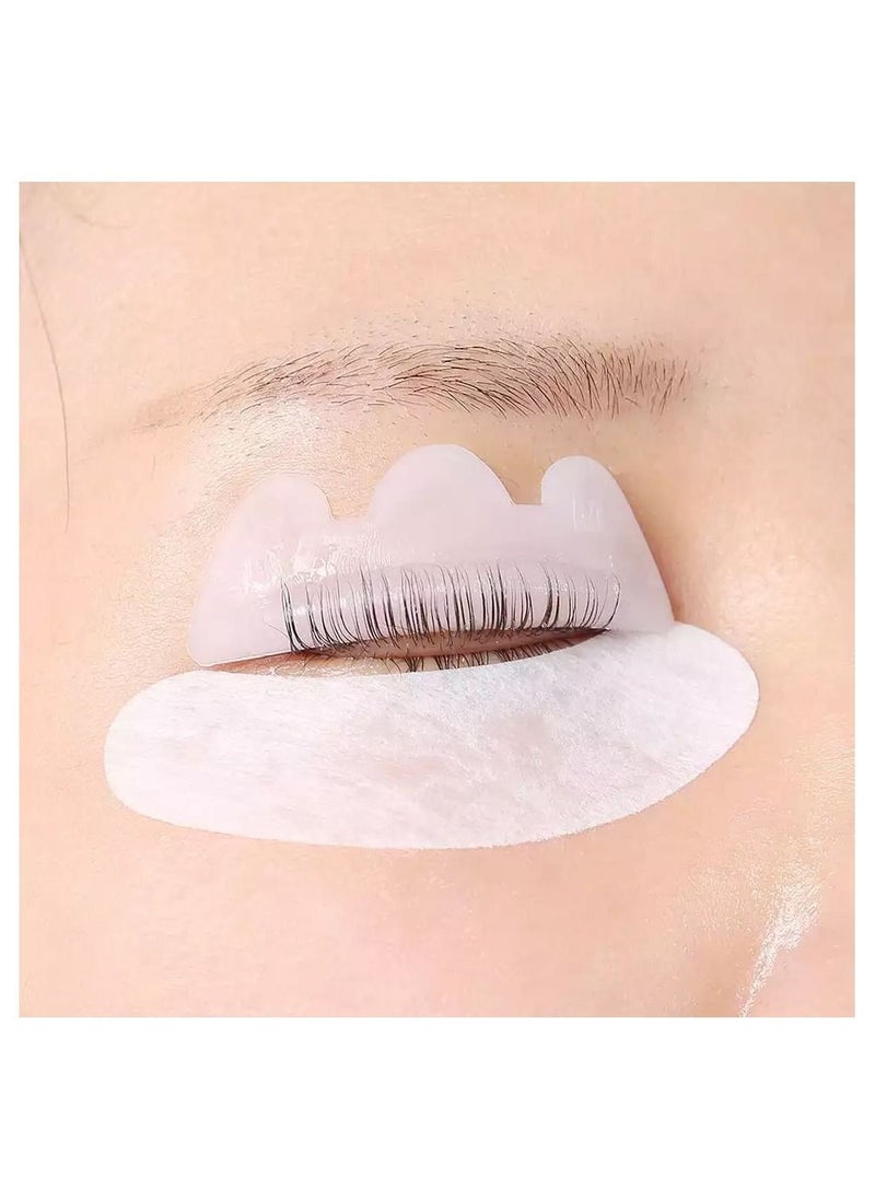 Eyelash Silicone Pads | Soft and Comfortable Eye Lash Perm Pads | Easy to Use Eyelash Lifting Silicone Pad with 5 Different Sizes 10pcs GJD12