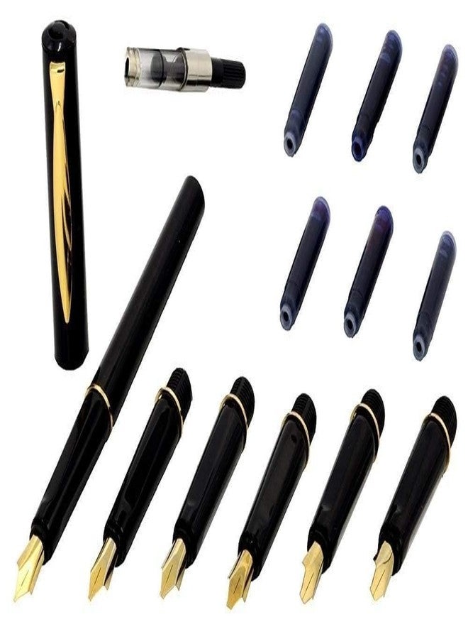 KNAFS 1 pcs Calligraphy Pen Script with 6 NIB Set Small Lettering Pen Set 6NIBS - Image 4
