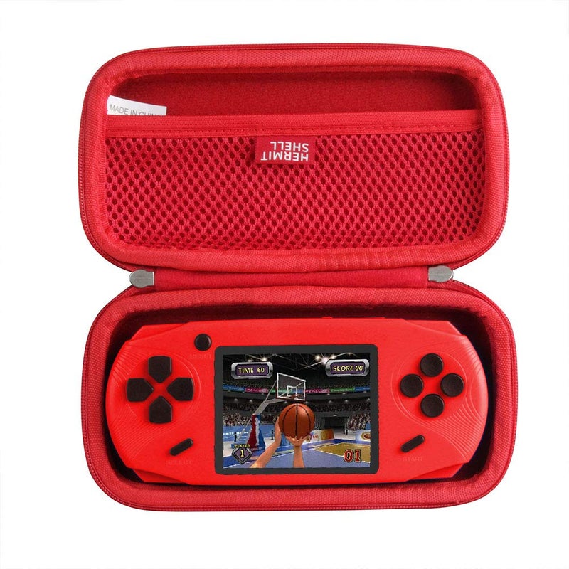 Hermitshell Hard Case for Beijue 16 Bit Handheld Games Red - Image 2