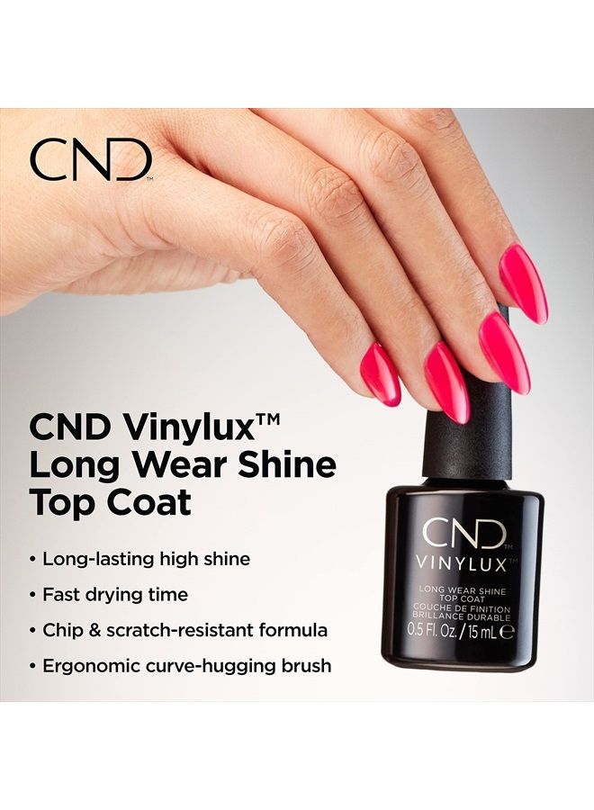 CND Top Coat Longwear Nail Polish by CND, Gel-like Shine & Chip Resistant, High Gloss, 0.5 Fl Oz - Image 3