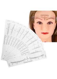 Eyebrow Ruler, 50Pcs Disposable Adhesive Eyebrow Sticker, Eyebrow Ruler Makeup Sticker Makeup Tool For Makeup Measurement - pzsku/Z6213B4347DCB022E12FCZ/45/_/1695647574/9456171d-74ac-4bde-a94d-81bee849bd3a