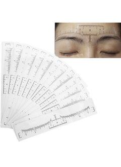 Eyebrow Ruler, 50Pcs Disposable Adhesive Eyebrow Sticker, Eyebrow Ruler Makeup Sticker Makeup Tool For Makeup Measurement - pzsku/Z6213B4347DCB022E12FCZ/45/_/1695647579/a0190bc2-598c-4bcd-8dbc-e0c8e02dbdc2