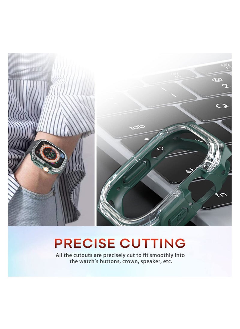 Compatible Apple Watch Ultra Case 49mm, Heavy Duty Hard PC Proetective Bumper for Apple Watch Case, NO Screen Protector, Cover Frame for Apple Watch - Image 3