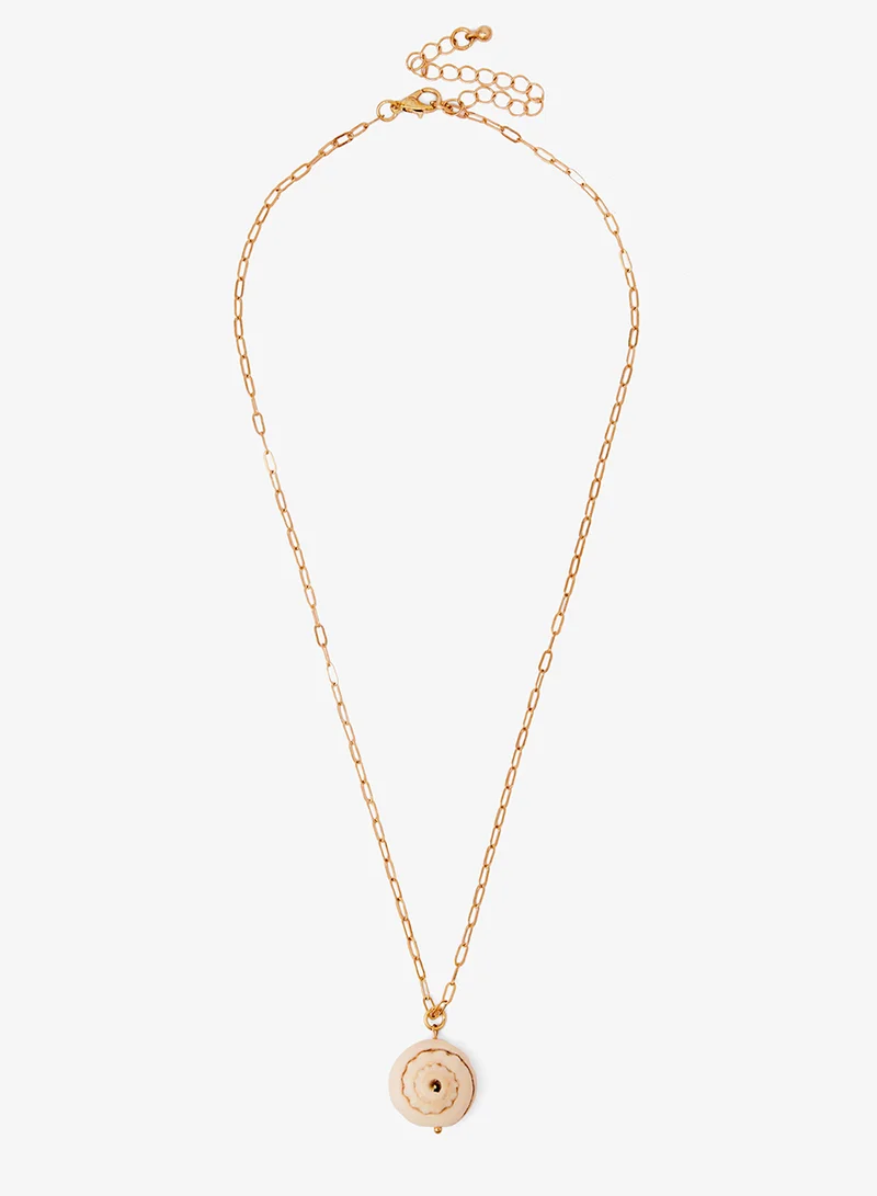 ايلا Pearl Detail Beach Layered Necklace
