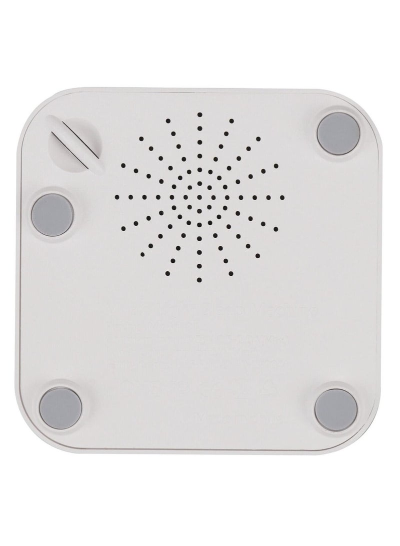 SYOSI Noise Machine Sleep Instrument with 9 Soothing Sounds Baby Adult Sleep Relaxation Machine Night Therapy Device for Baby Soothing Adult Office for Nursery Home Travel USB Powered(White) - Image 4