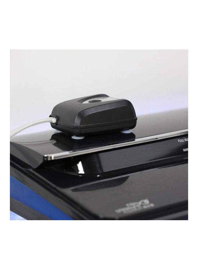 Loquat 3.5W Solar Oxygenrator Air Pump with Dual Air Bubble Pipe For Outdoor Pond Black/Silver - Image 4