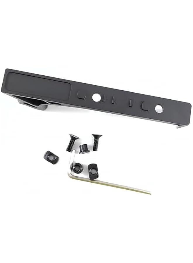 Arabest Custom Black Aluminum Alloy Handguard Mount Kit for Textured Handguards  - Image 1
