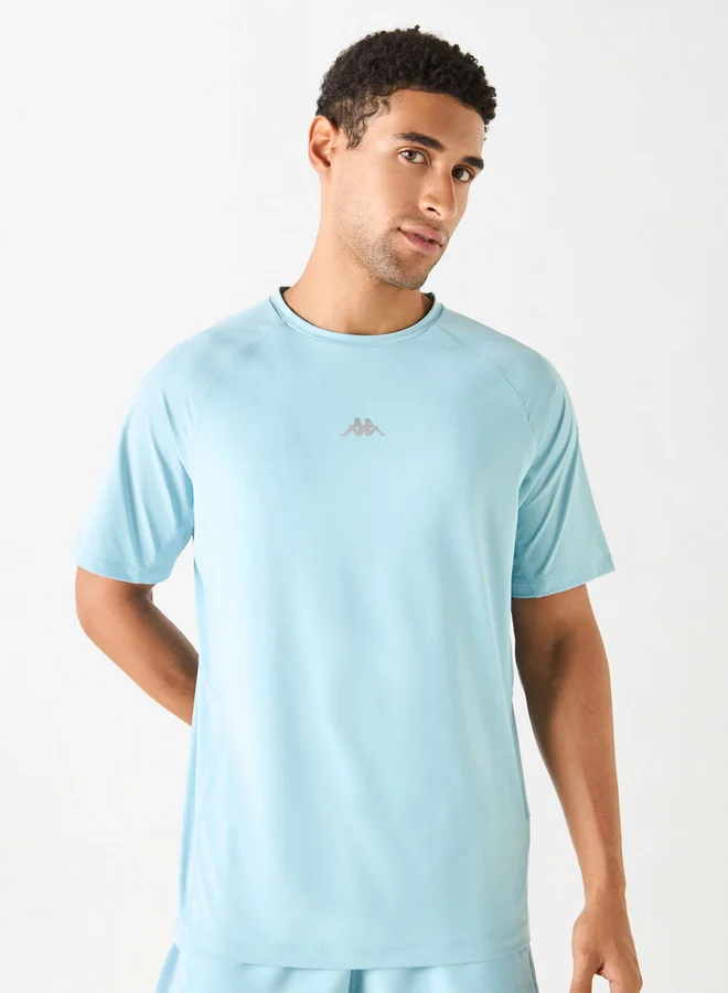 Kappa Logo Detail T-shirt with Short Sleeves