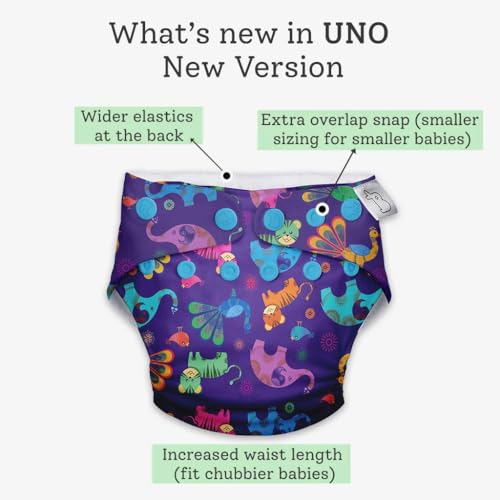 SuperBottoms Swimming Diapers for Babies & Toddlers - Reusable & Adjustable Swim Diapers - Washable Cloth Diapers - Skin Friendly Fabric - Easy to Clean - Fits 3M - 3Y | Pack of 2 - Image 4
