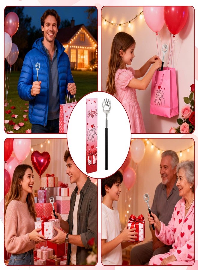 WOVTE Extendable Back Scratcher for Men Women with Valentine's Day Packaging, Perfect Valentines Day Gifts for Her, Him, Boyfriend, Girlfriend, Husband, Wife, Daughter, Friends, Teachers, Family - Image 5